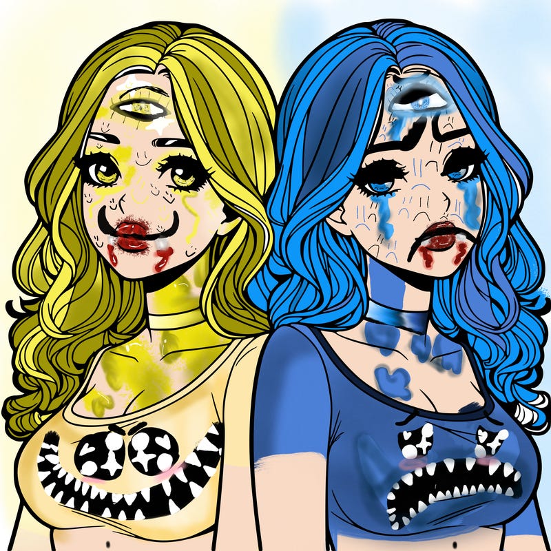 realistic twin sisters