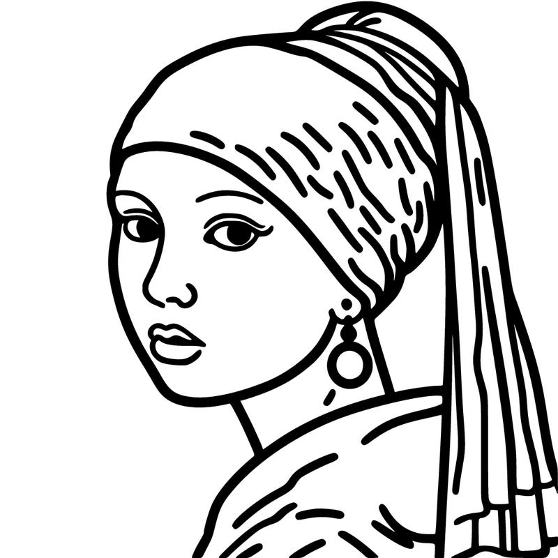 girl with the pearl earring painting