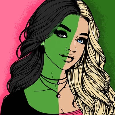 detailed realistic girl