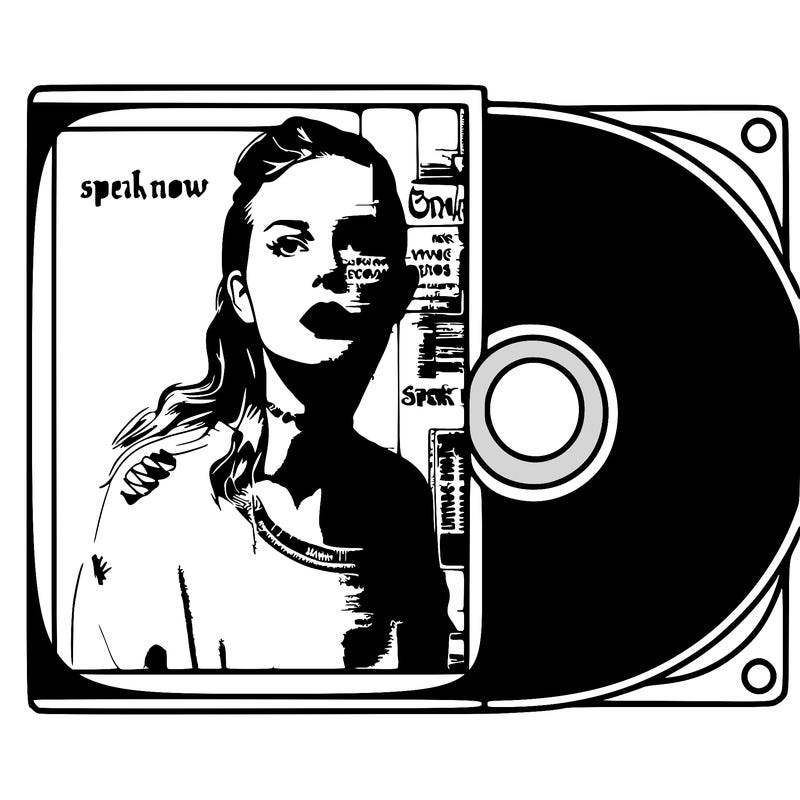 speak now album cover