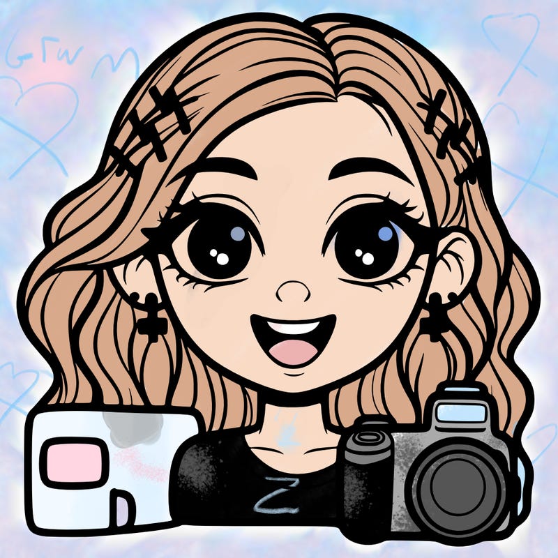 a girl youtuber