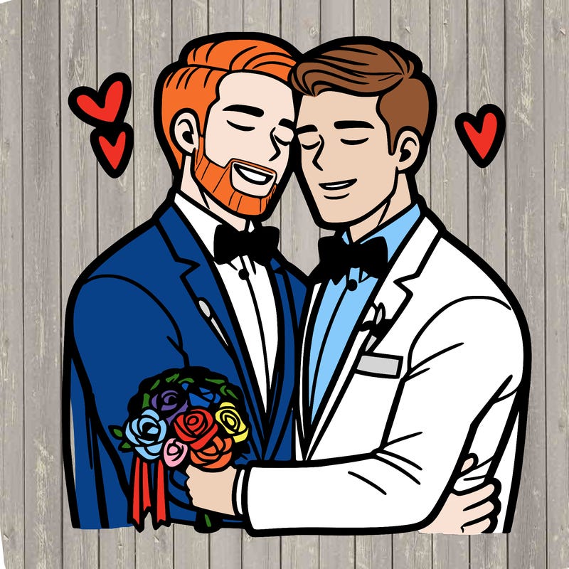 gay men wedding