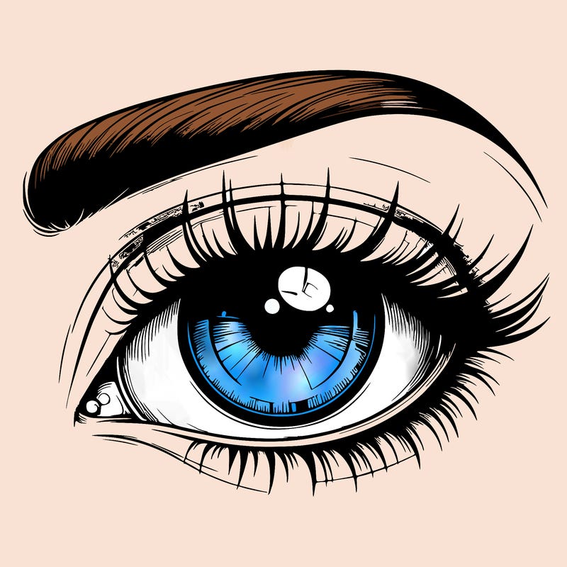 realistic eye