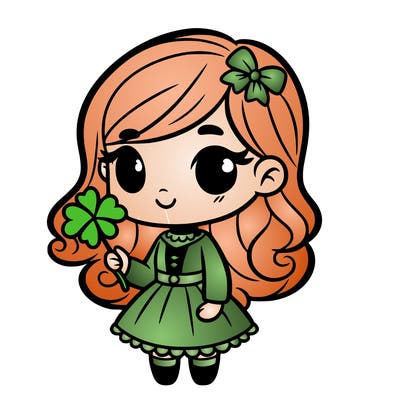 saint patrick’s day girl
