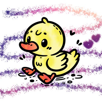 cute duck
