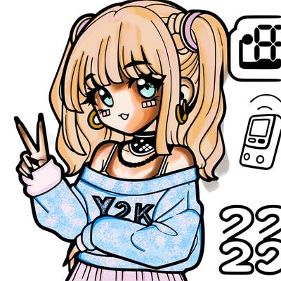 y2k girl