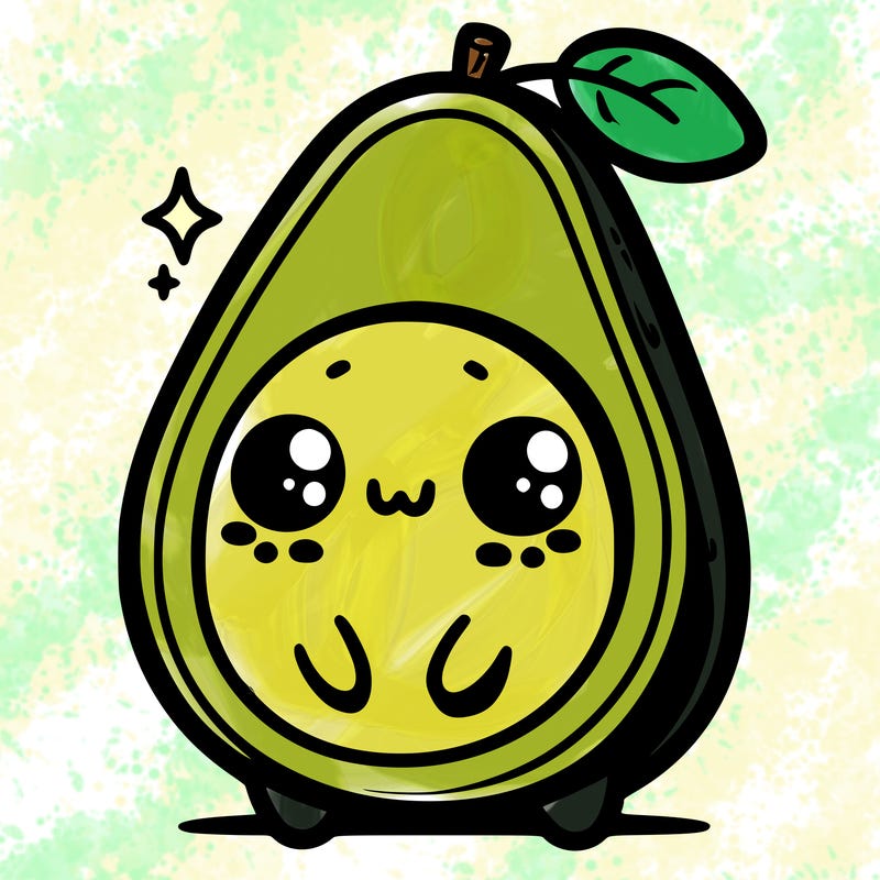 cute avocado
