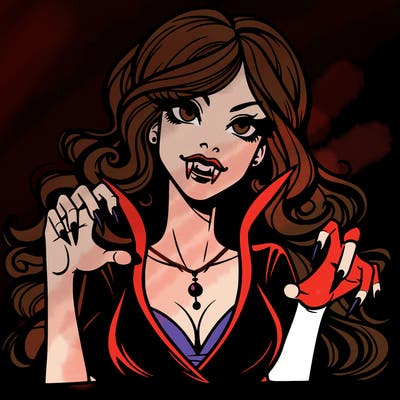 vampire woman