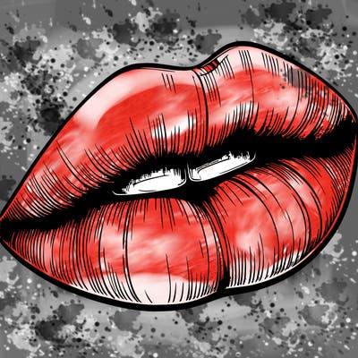 realistic lips