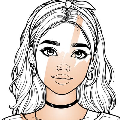 realistic teenage girl