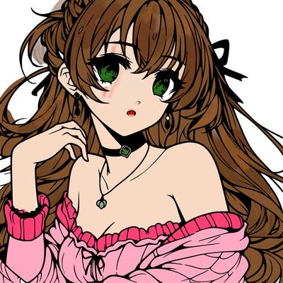 beautiful anime girl