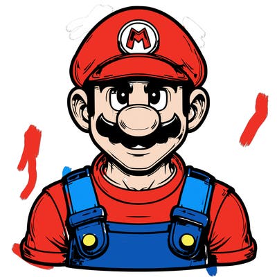 realistic mario