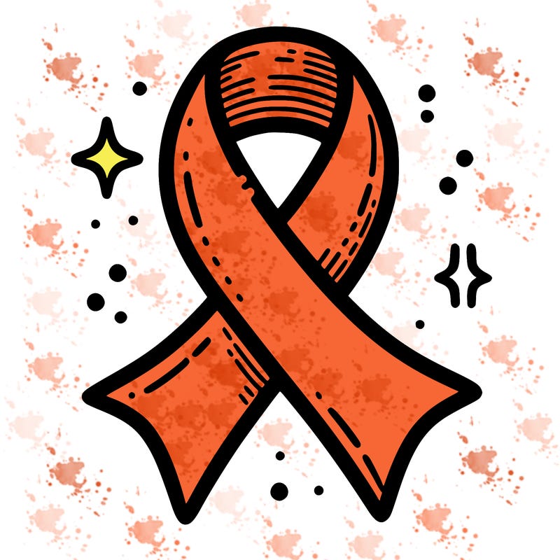 ribbon symbol of national breast cancer awareness month