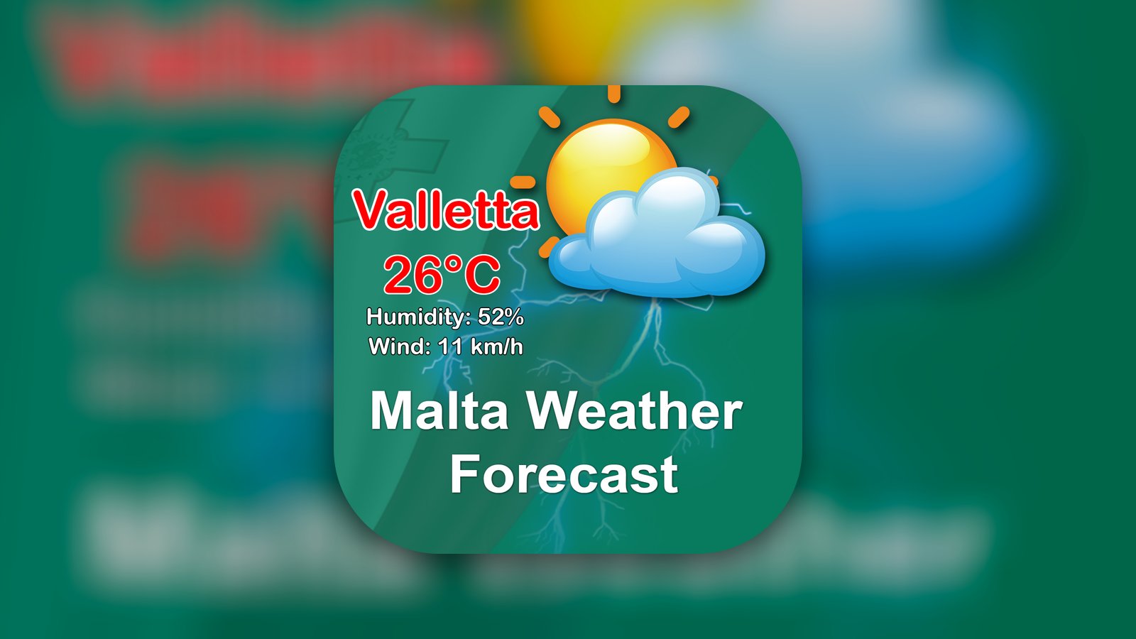 Malta Weather Forecast - Weather App | MWM