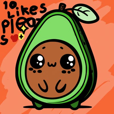 cute avocado