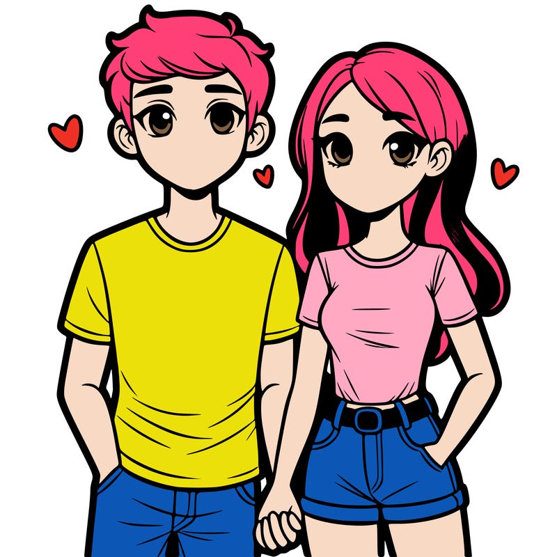 boyfriend and girlfriend