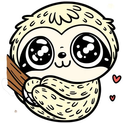 cute sloth