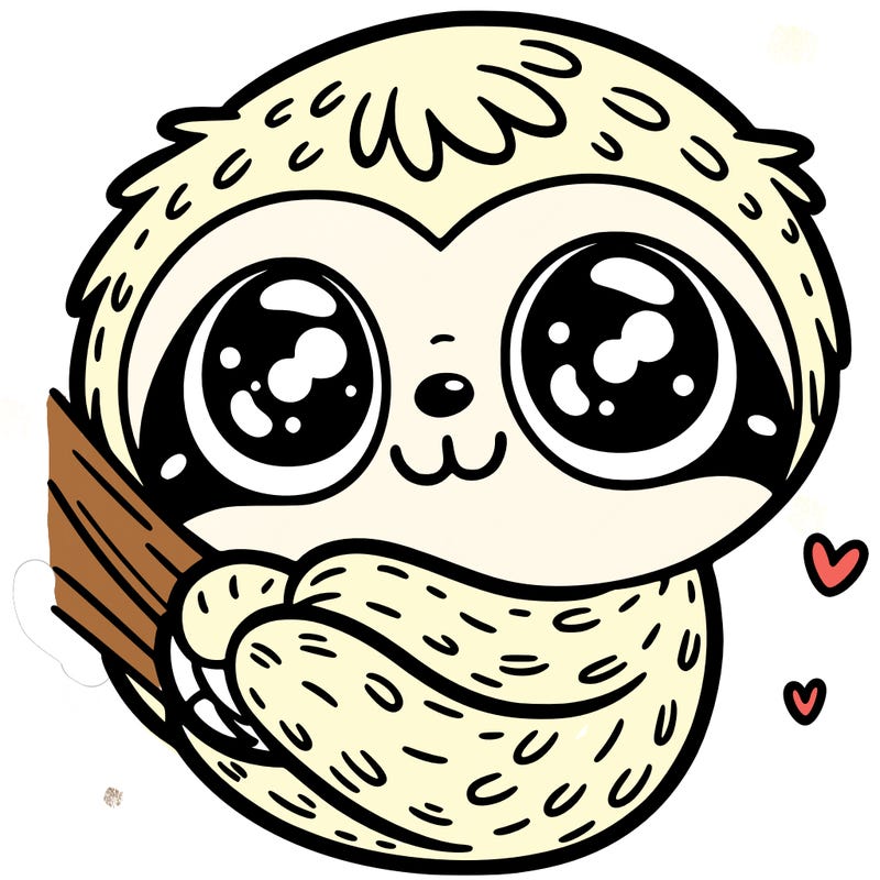 cute sloth