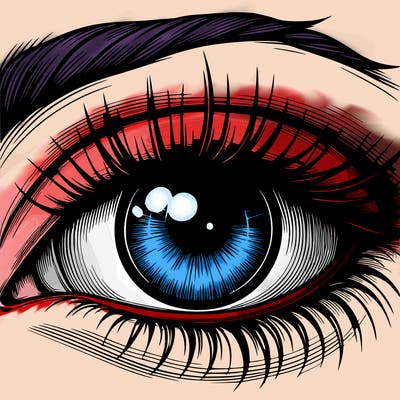 realistic eye