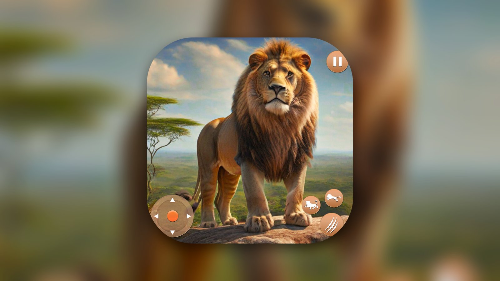 Angry Lion Simulator Lion Game - Games App | MWM