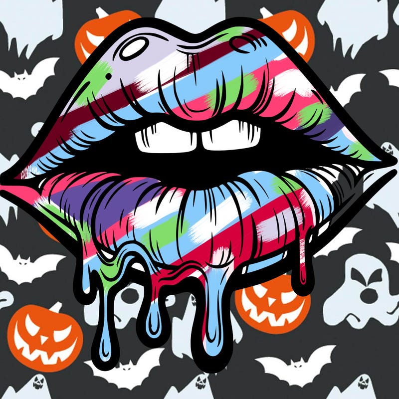 lips that look realistic and drip