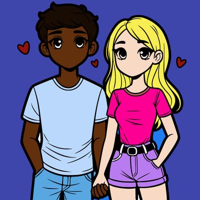 boyfriend and girlfriend