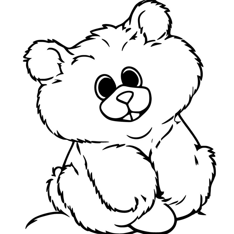 fluffy stuffed animal