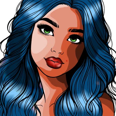 beautiful realistic girl