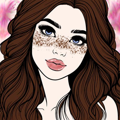 beautiful realistic girl