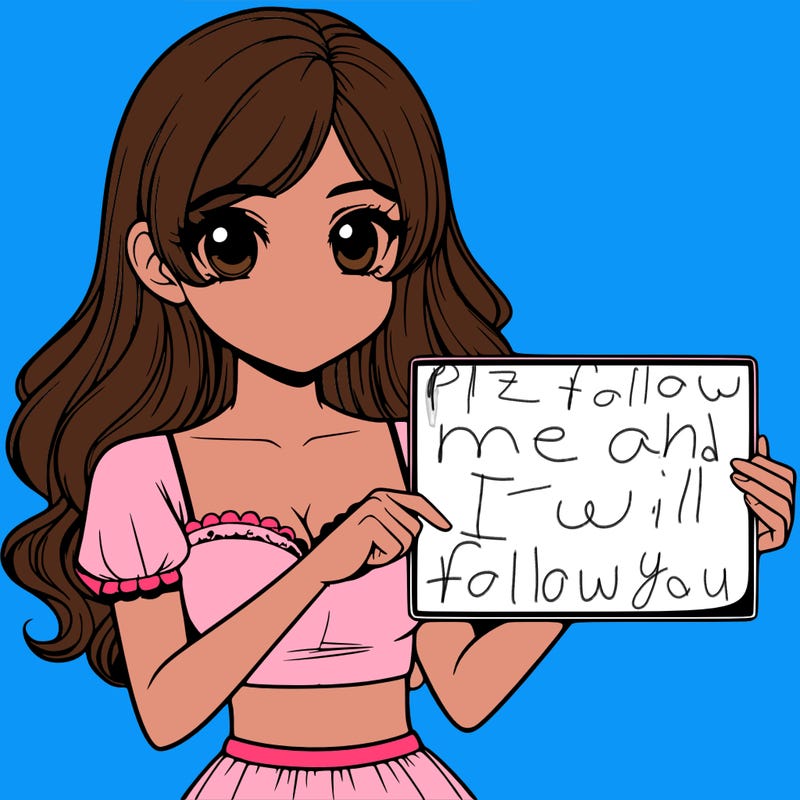 realistic pretty girl holding blank sign