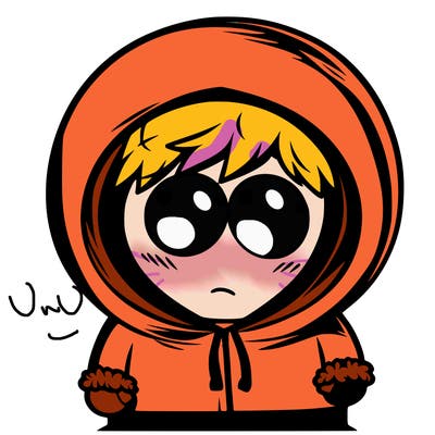 kenny from south park anime cool
