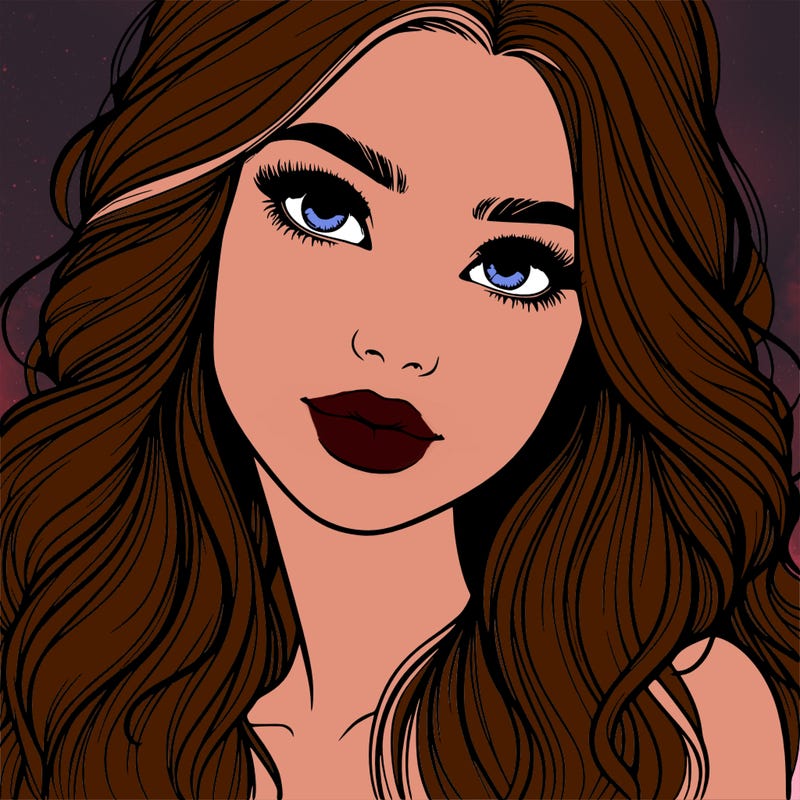 beautiful realistic girl