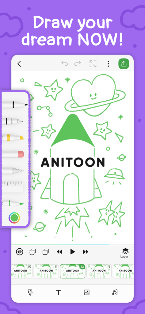 AniToon: Draw Art & Animate - Graphics & Design App | MWM