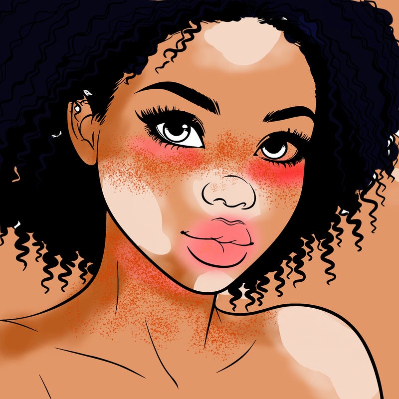 realistic black girl