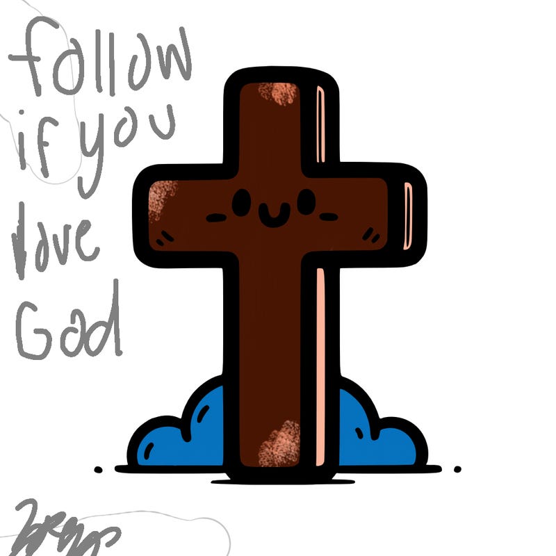 simple christian cross