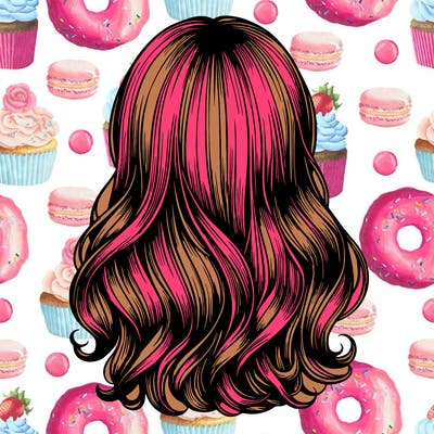 hair relistic  girl