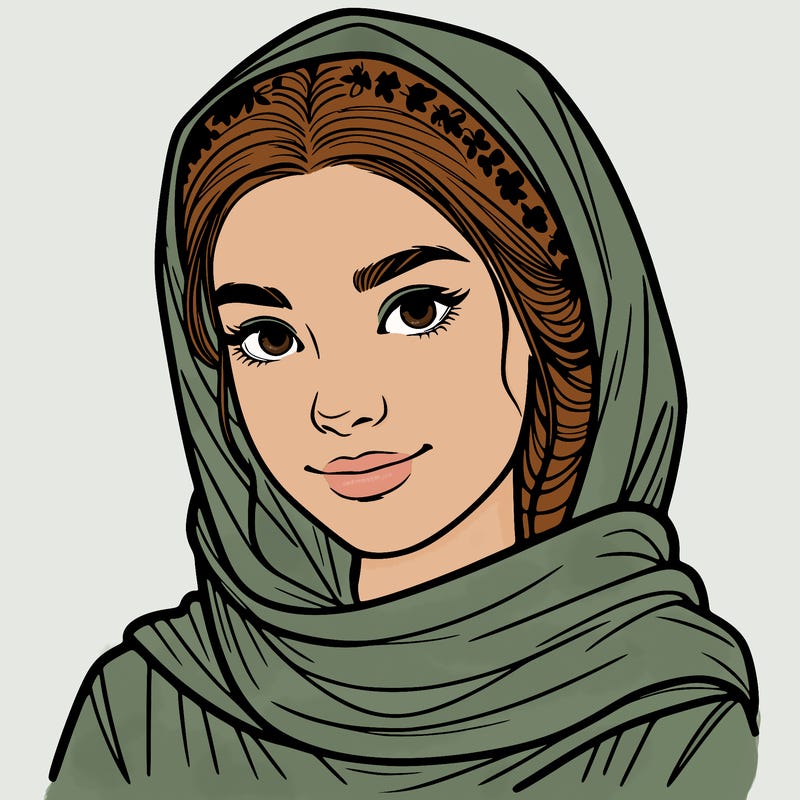 realistic adult girl