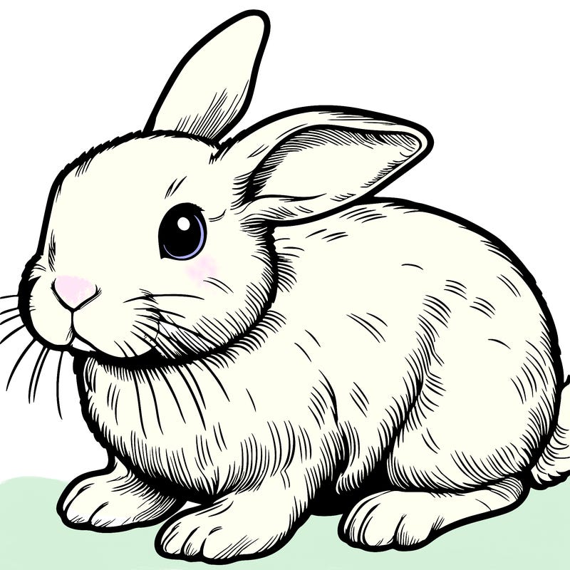 realistic bunny