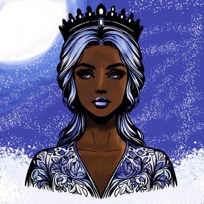 realistic beautiful queen