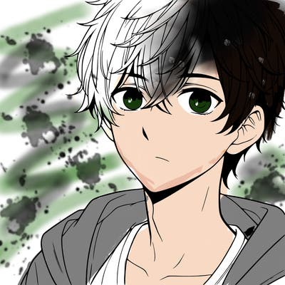 a realistic anime boy.