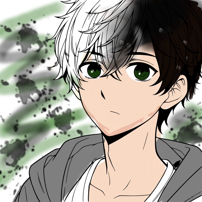 a realistic anime boy.