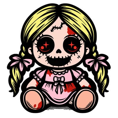 scary doll