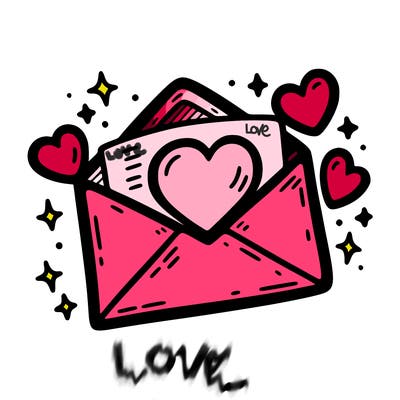 love letter envelope
