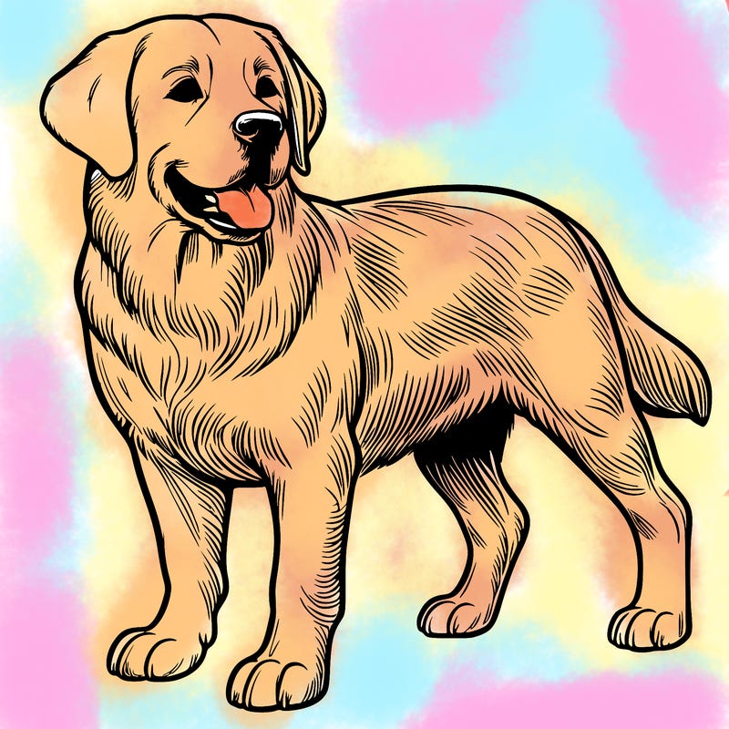 realistic dog