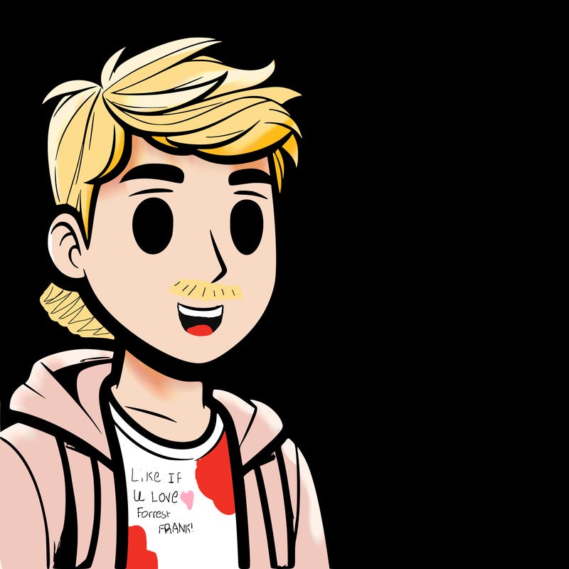 guy with blonde hair