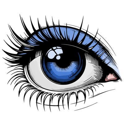 realistic eye