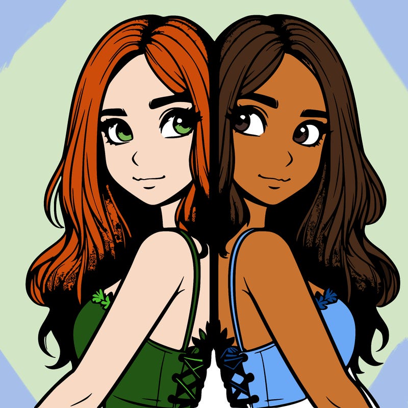 a realistic girl split