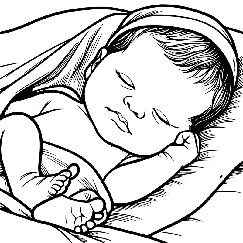 a realistic newborn baby