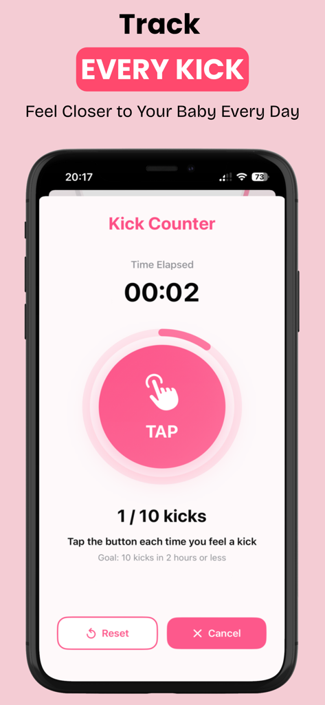 Pregnancy Tracker Kick Count - Medical App | MWM