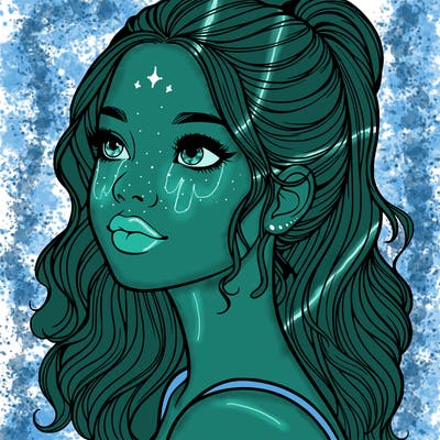 beautiful realistic girl